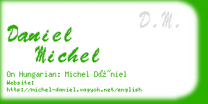 daniel michel business card